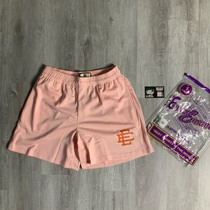 Light Pink Mesh EE Shorts